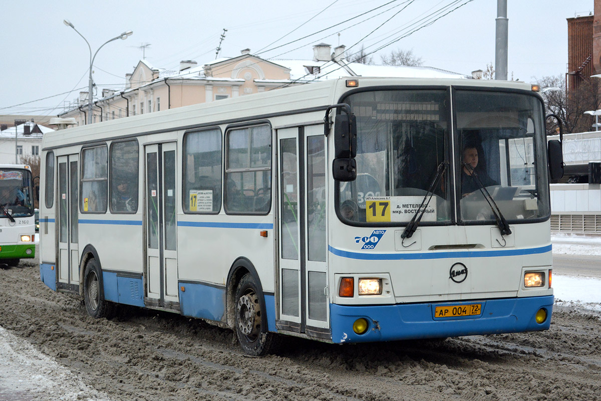 Tumen region, LiAZ-5293.00 № АР 004 72