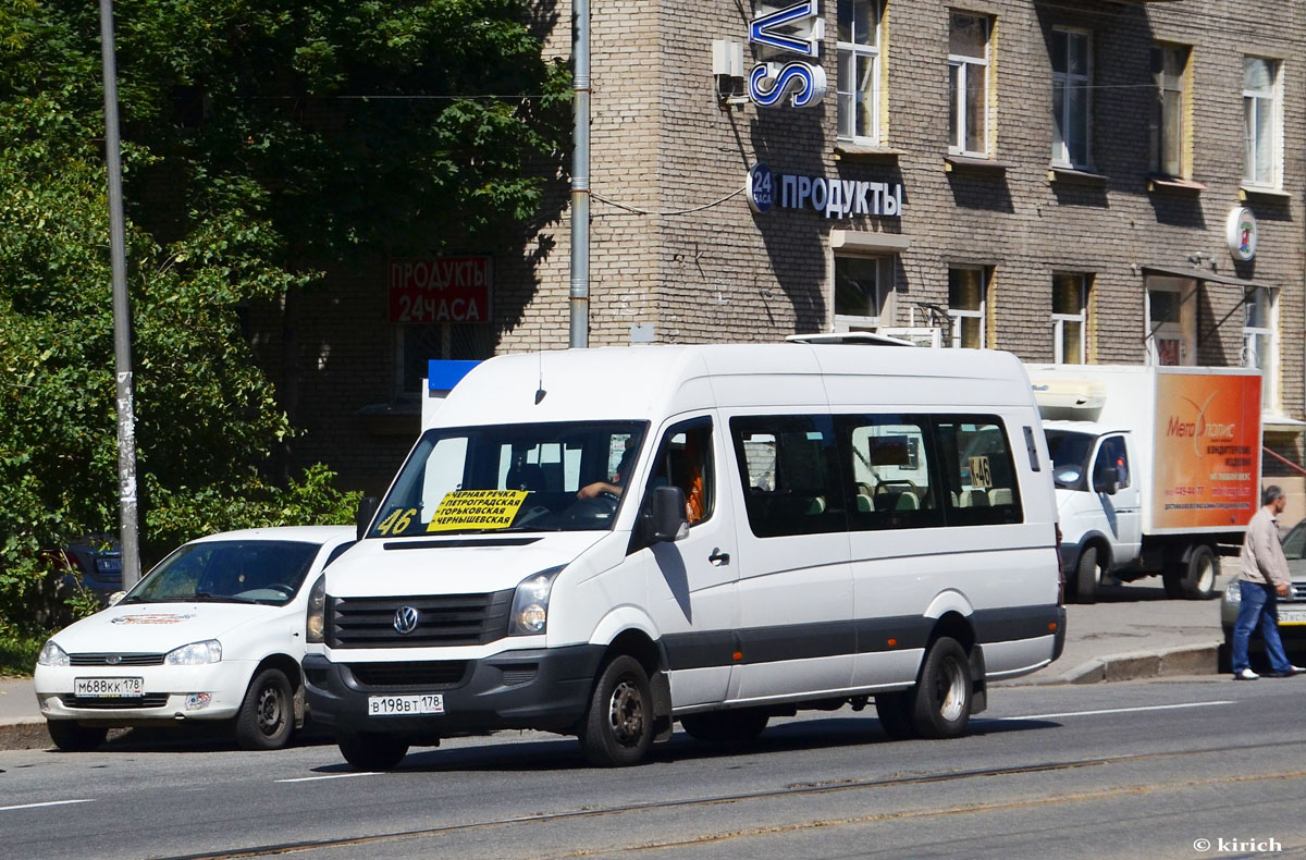 Санкт-Петербург, БТД-2219 (Volkswagen Crafter) № В 198 ВТ 178