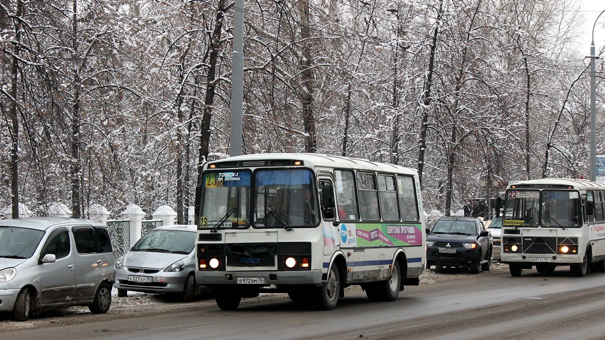 Томская область, ПАЗ-32051-110 № В 972 ВМ 70