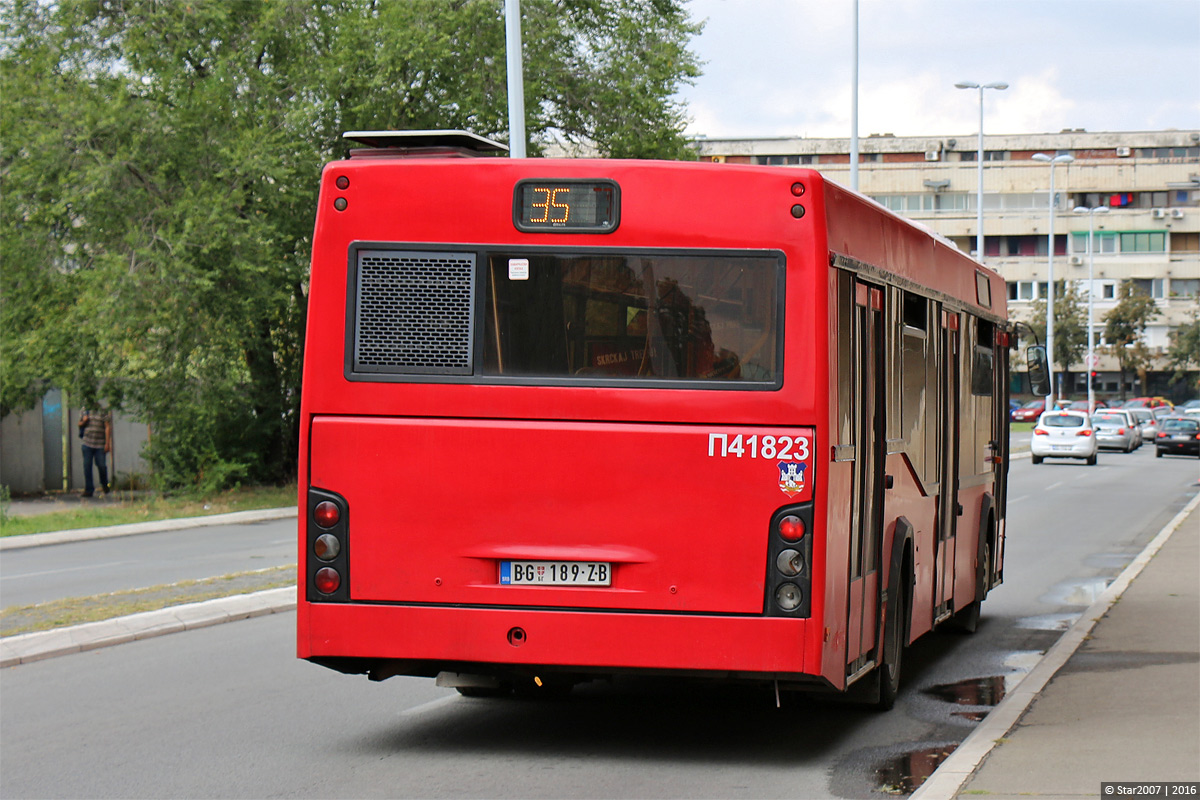 Сербия, БИК (МАЗ-103.665) № П41823