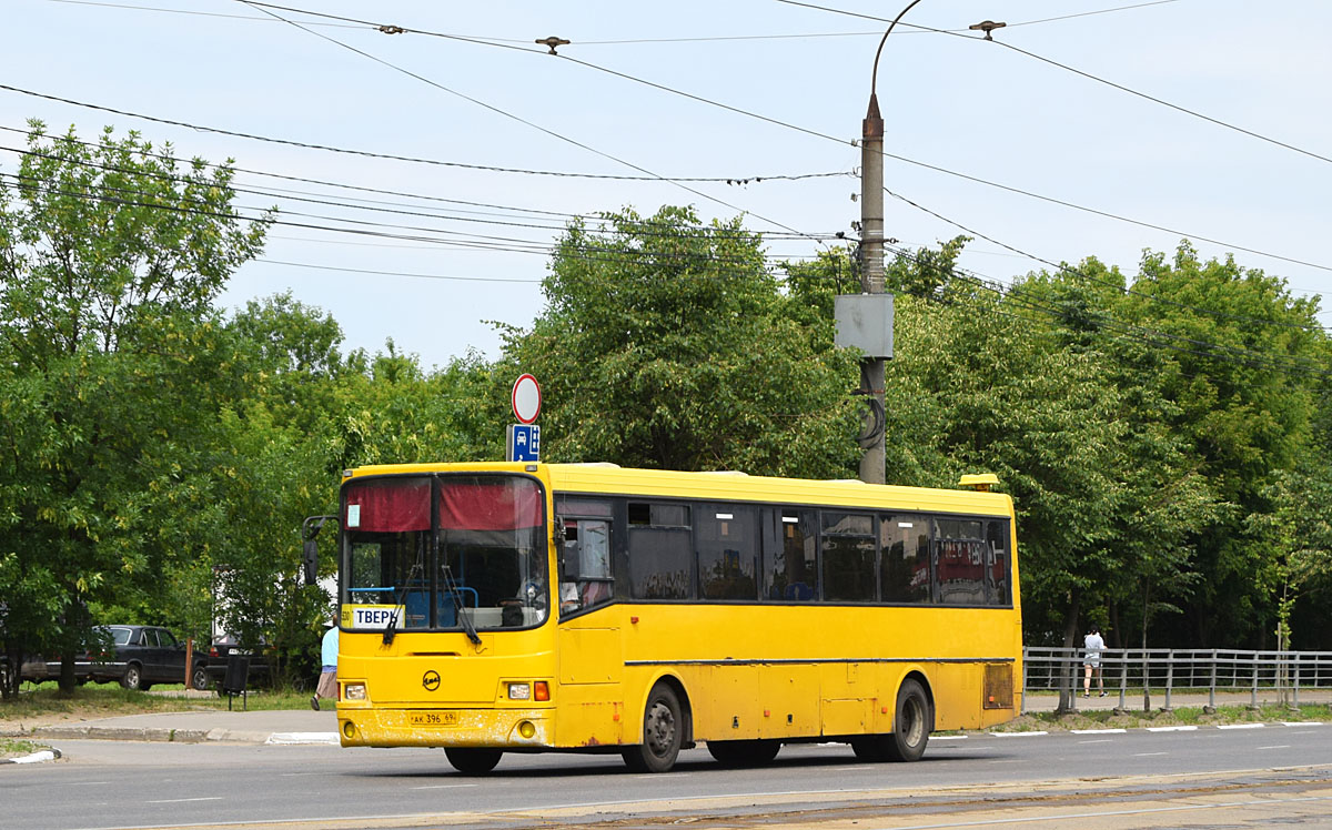 Тверская область, ЛиАЗ-5256.33-01 (ГолАЗ) № АК 396 69