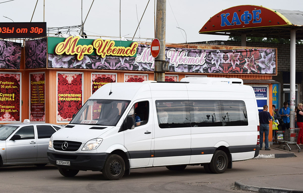 Тверская область, Луидор-223602 (MB Sprinter) № С 375 РР 69 — Фото —  Автобусный транспорт