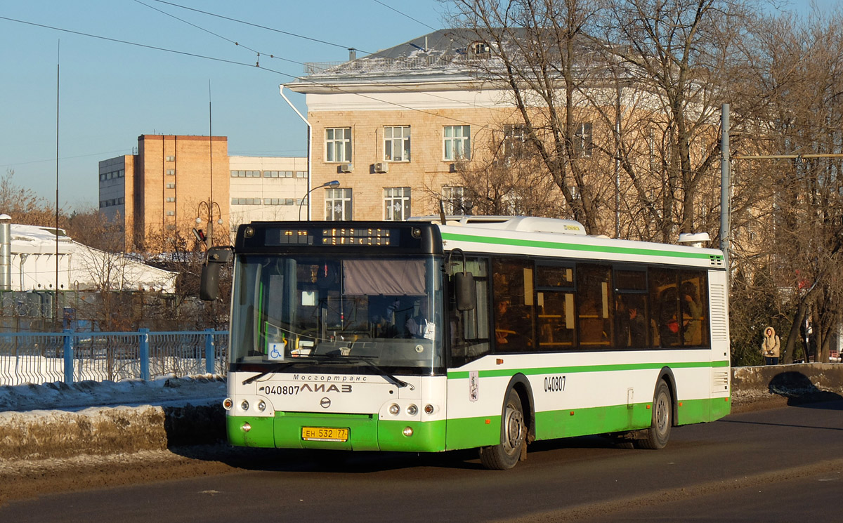 Москва, ЛиАЗ-5292.22 (2-2-2) № 040807