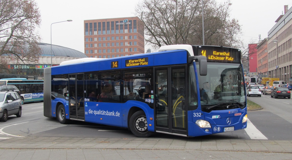 Гессен, Mercedes-Benz Citaro C2 G № 332