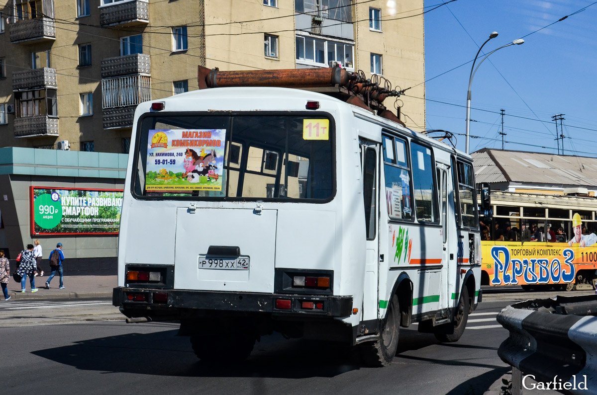 Кемеровская область - Кузбасс, ПАЗ-32051 № Р 998 ХХ 42