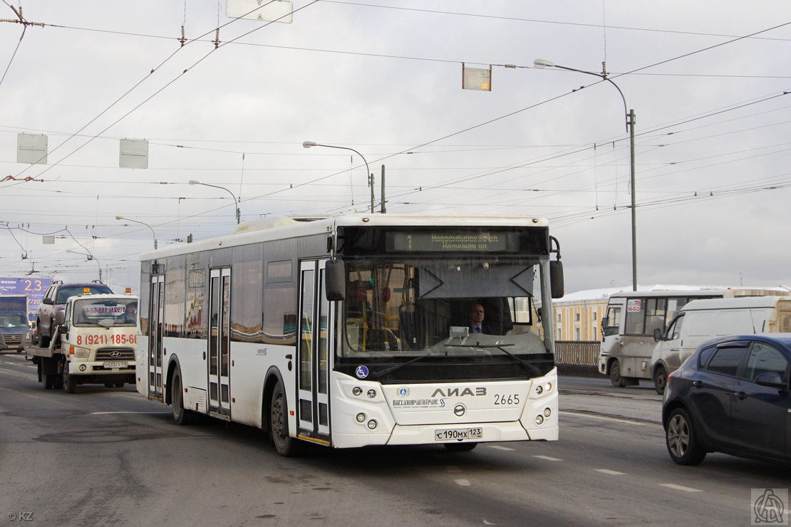 Санкт-Петербург, ЛиАЗ-5292.30 № 2665