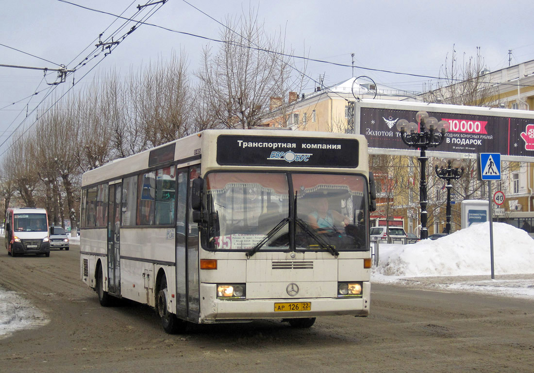 Алтайский край, Mercedes-Benz O405 № АР 126 22