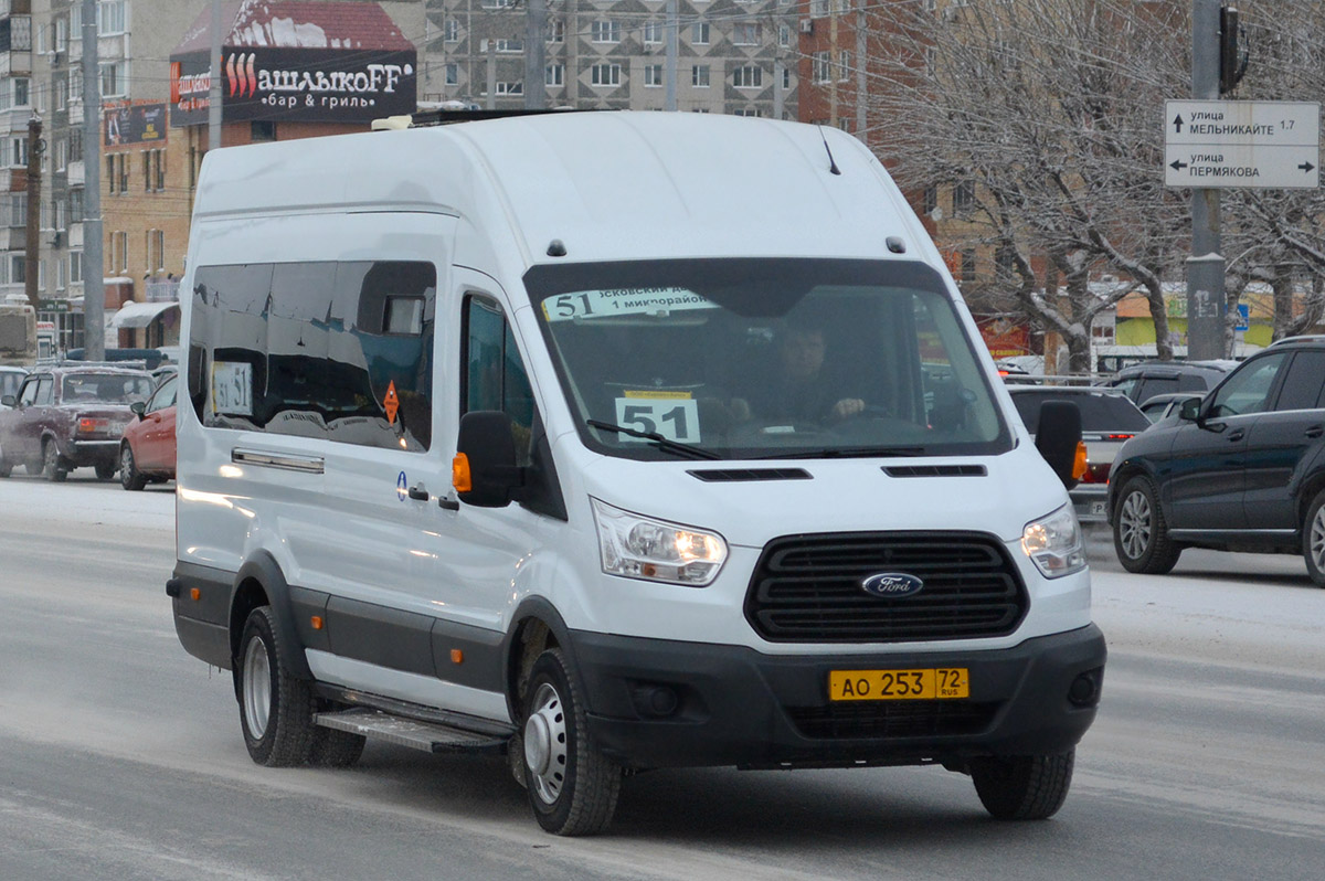 Тюменская область, Нижегородец-222709 (Ford Transit FBD) № АО 253 72