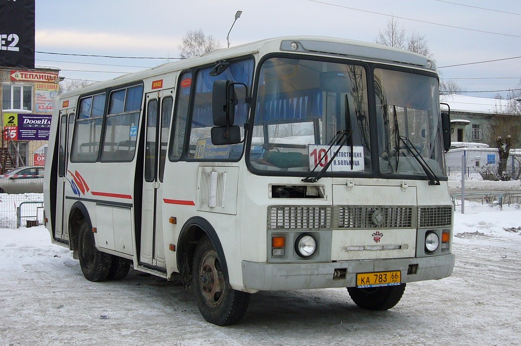 Свердловская область, ПАЗ-32054-110-07 № КА 783 66