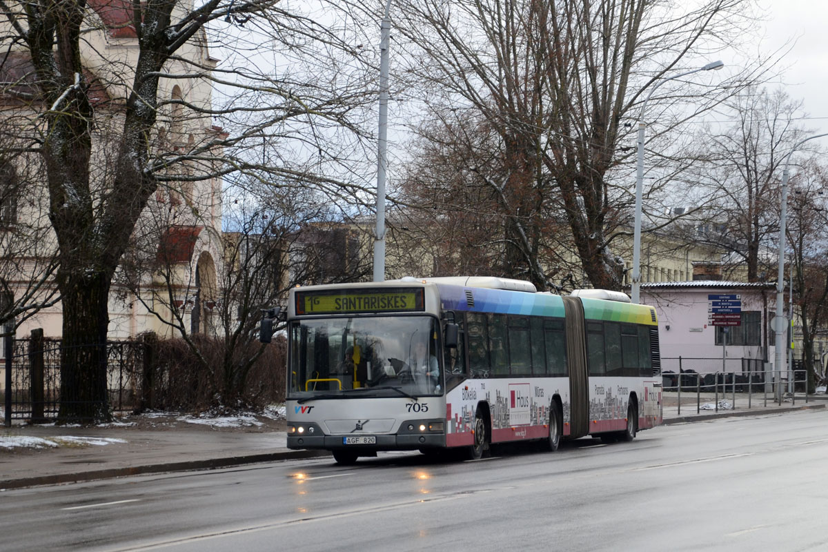 Литва, Volvo 7700A № 705