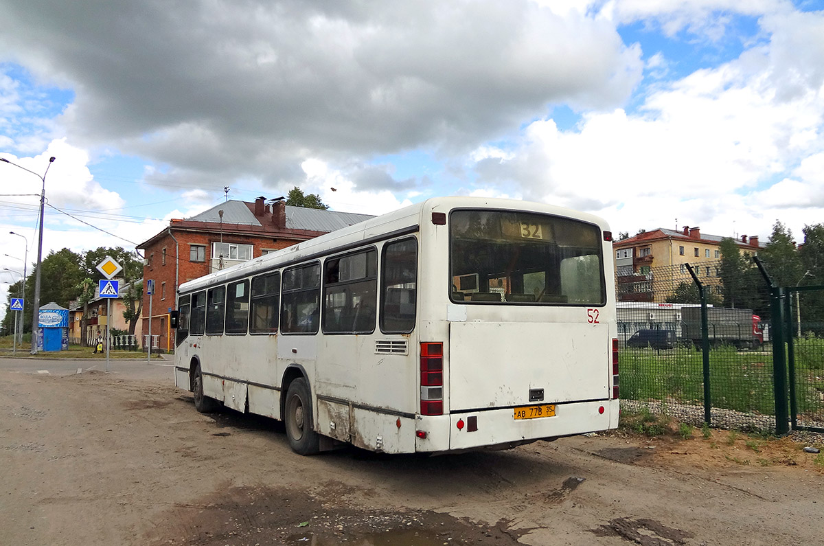 Вологодская область, Mercedes-Benz O345 № 52