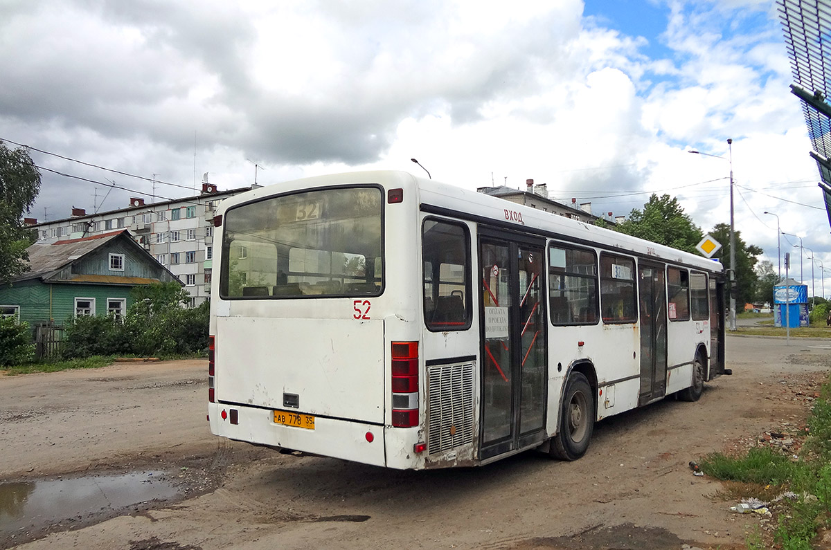 Вологодская область, Mercedes-Benz O345 № 52