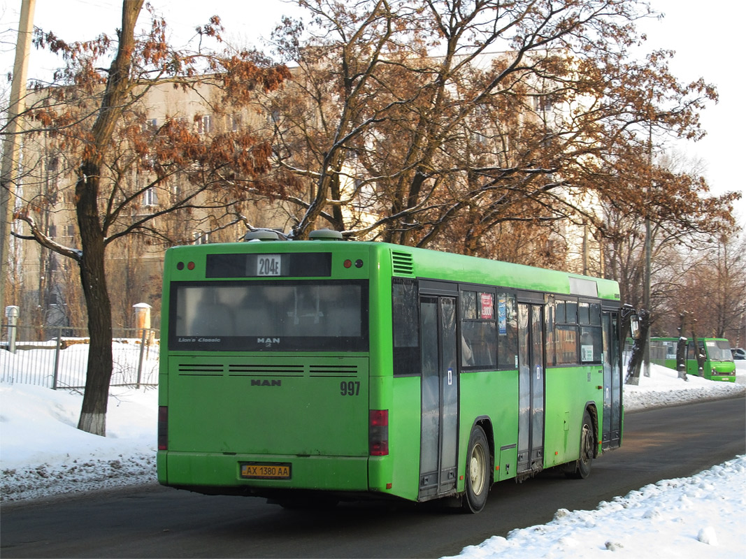 Харьковская область, MAN A74 Lion's Classic SL283 № 997