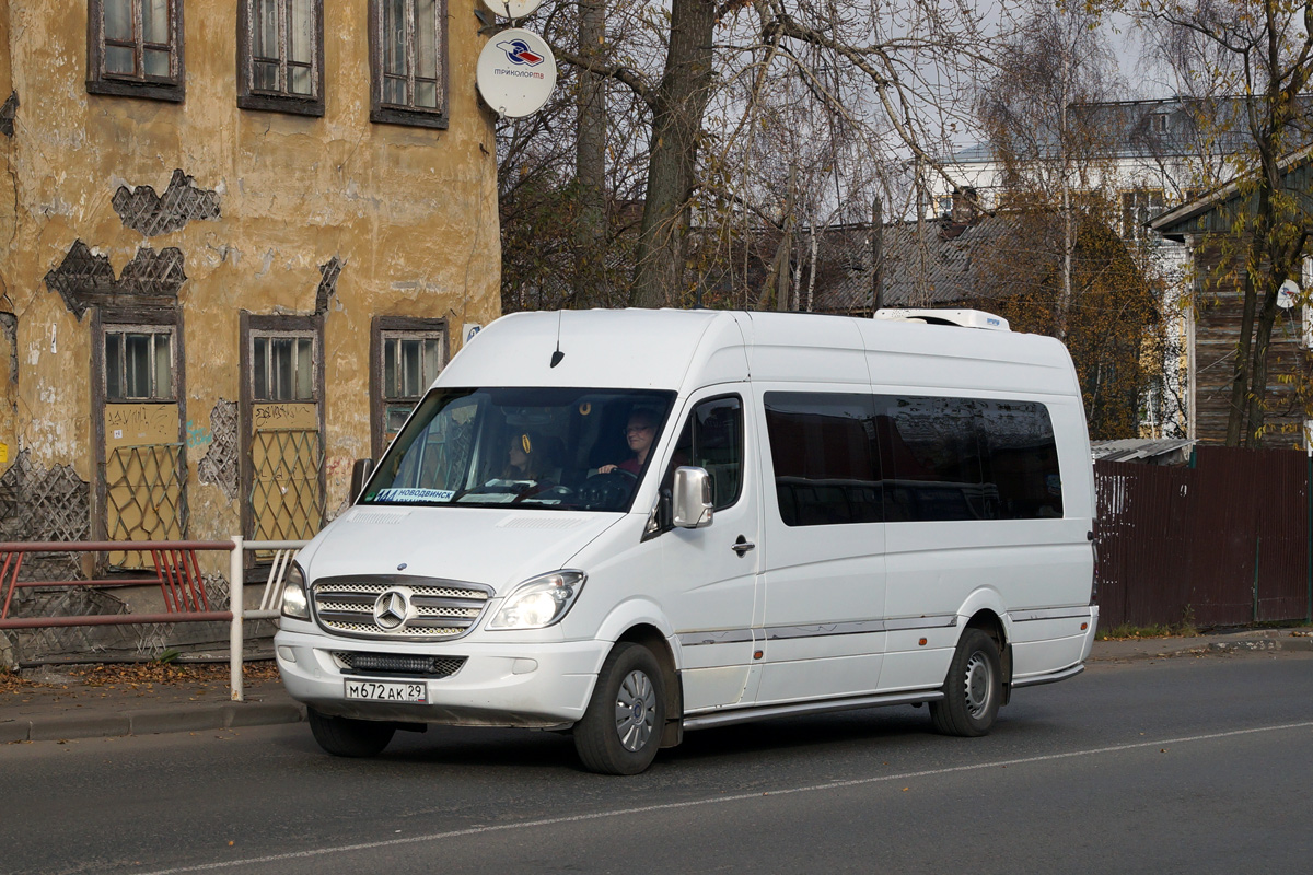 Архангельская область, Актрия 3515N (MB Sprinter) № М 672 АК 29