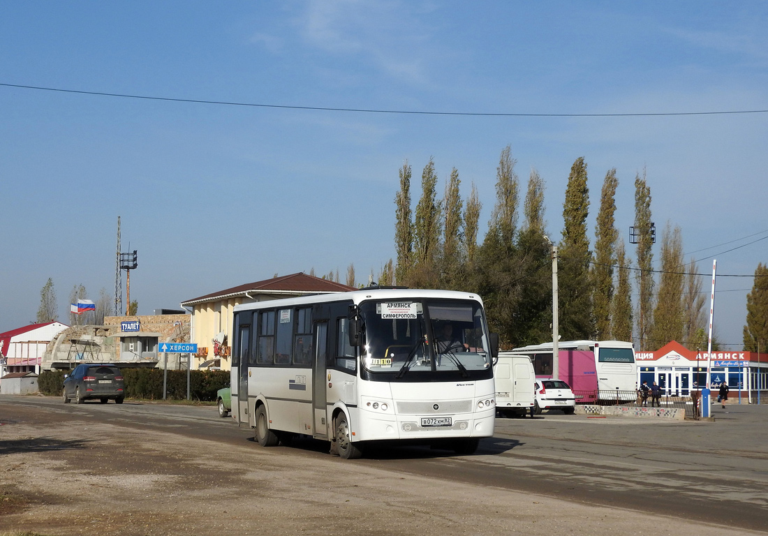 Republic of Crimea, PAZ-320412-05 "Vector" # В 072 ХМ 82