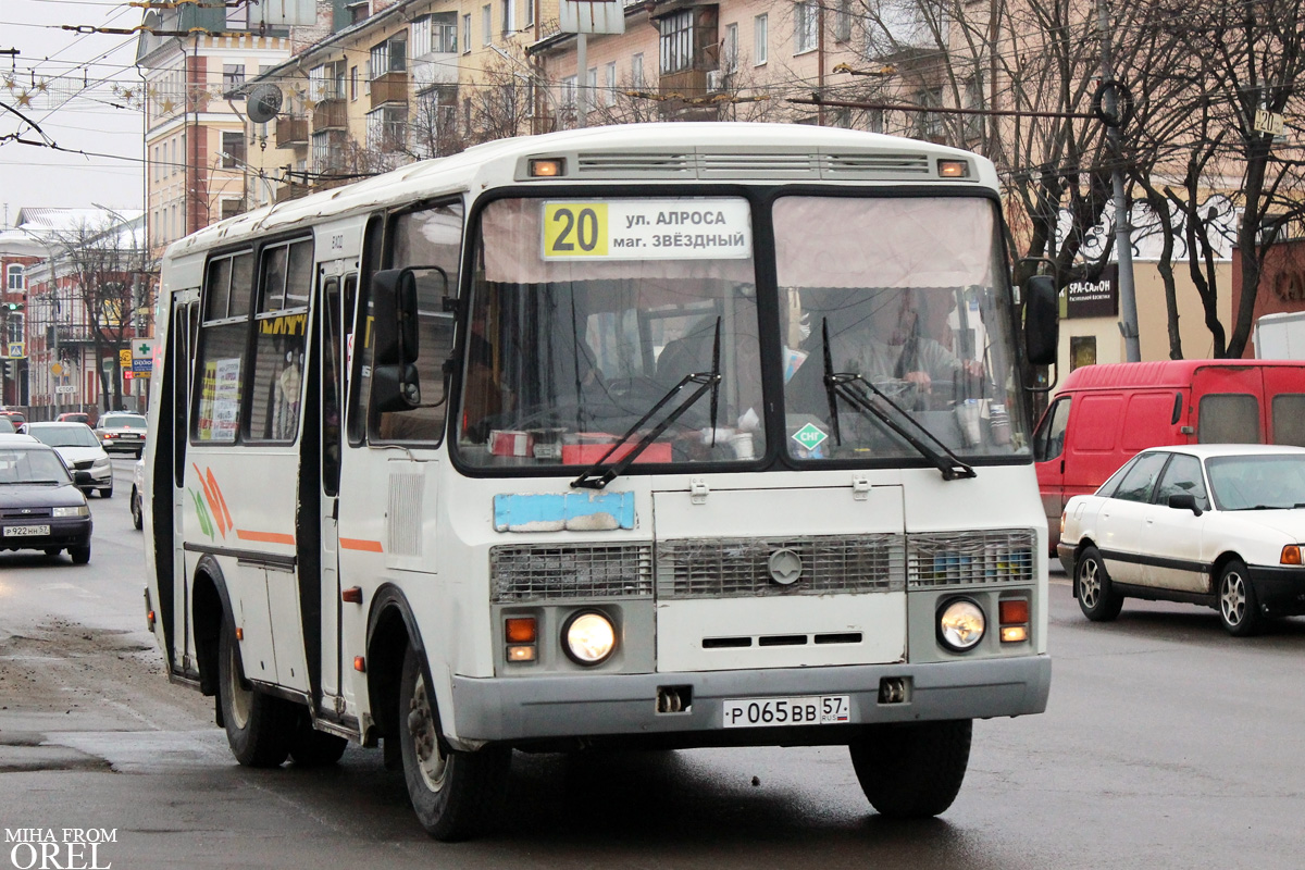 Oryol region, PAZ-32054 # Р 065 ВВ 57