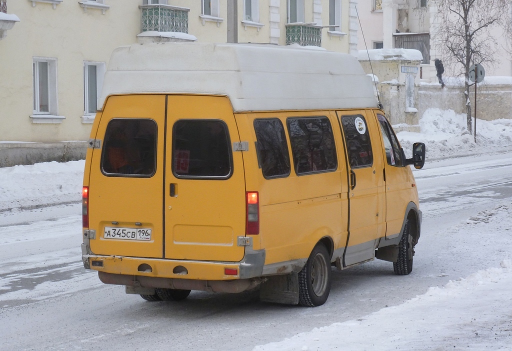 Свердловская область, ГАЗ-322133 (XTH, X96) № А 345 СВ 196