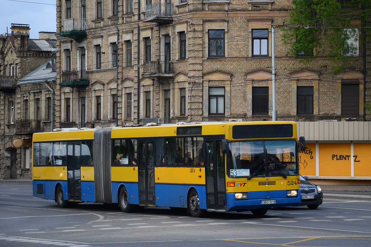 Литва, Mercedes-Benz O405G № 524