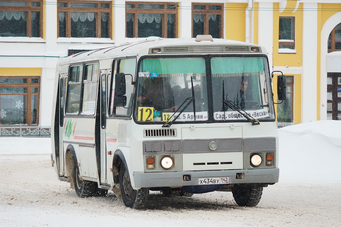 Томська область, ПАЗ-32054 № Х 434 ВУ 142