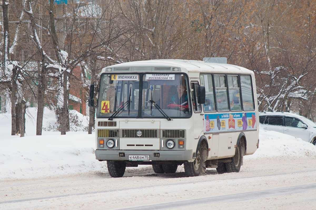 Томская область, ПАЗ-32054 № К 448 ЕМ 70