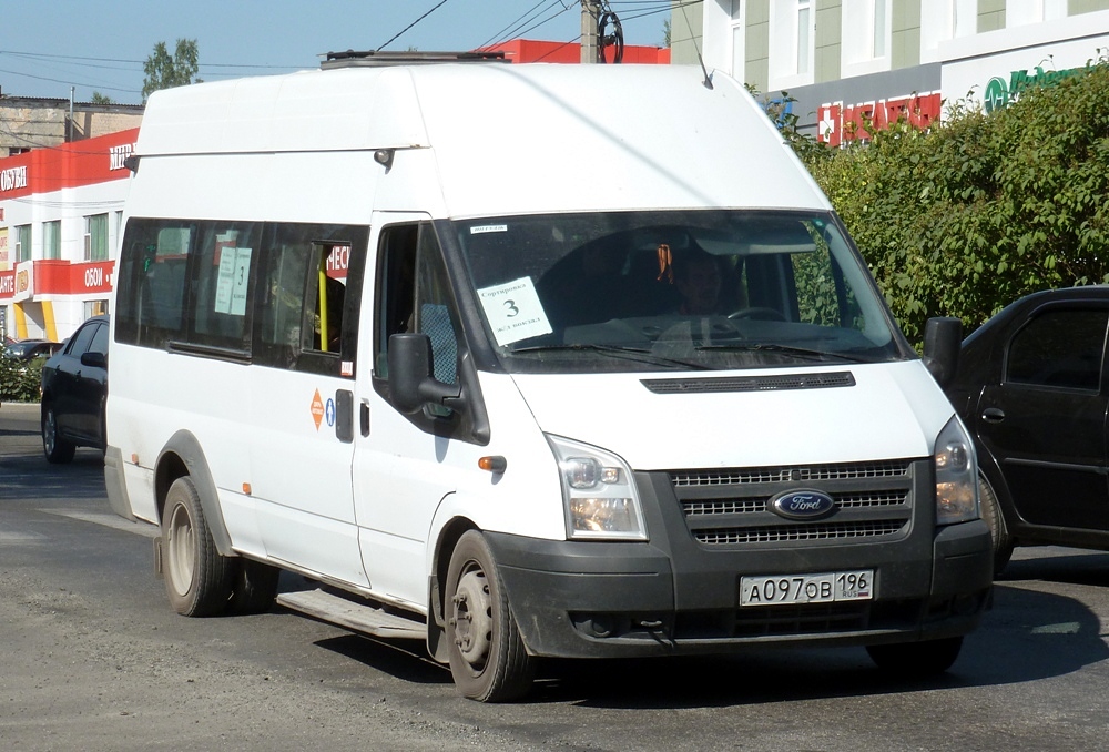 Свердловская область, Нижегородец-222709  (Ford Transit) № А 097 ОВ 196