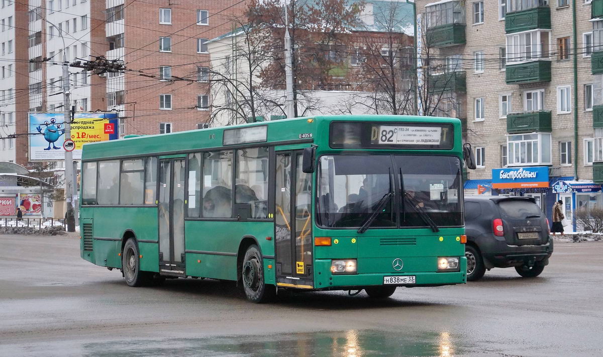 Пензенская область, Mercedes-Benz O405N2 № Н 838 МЕ 33