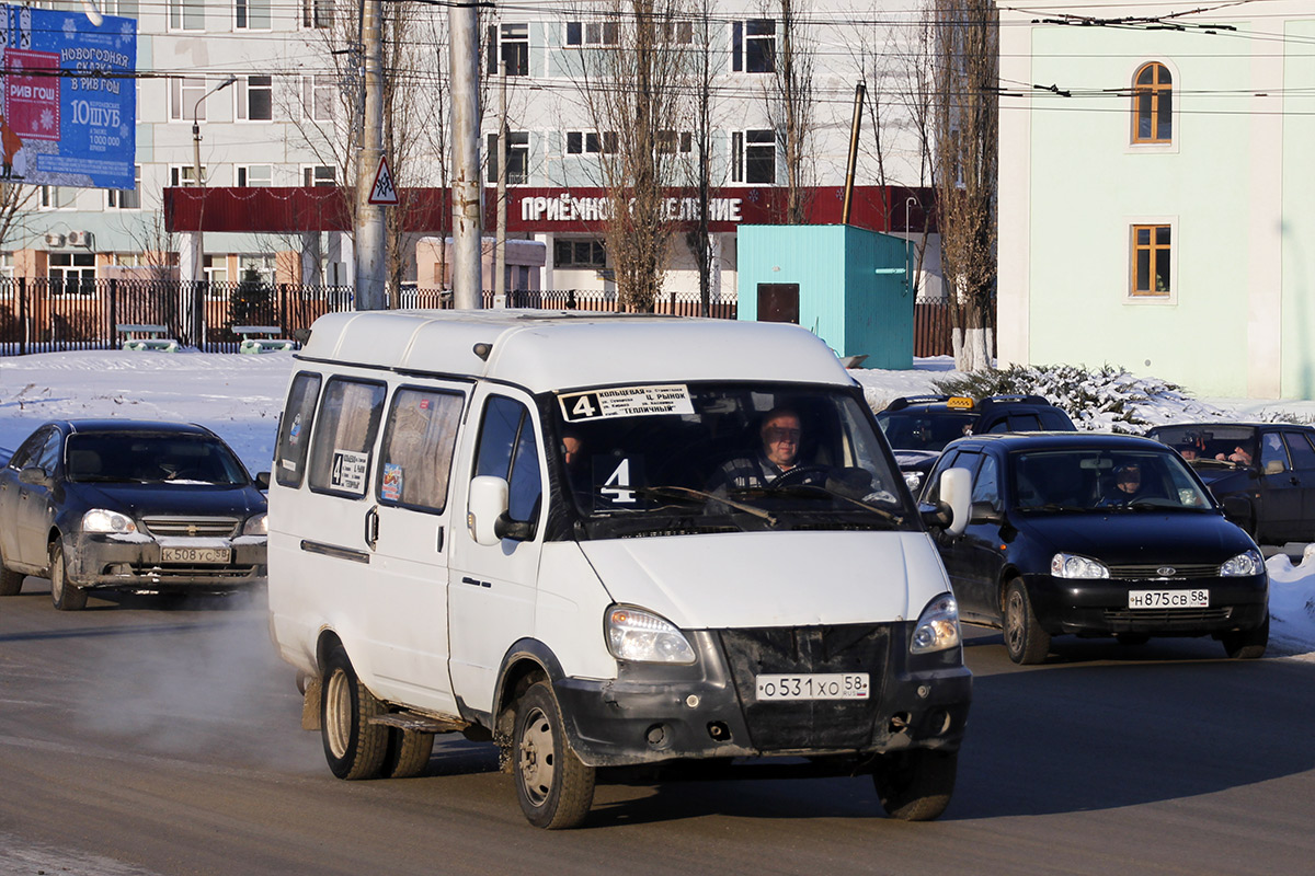 Пензенская область, ГАЗ-322120 (X96) № О 531 ХО 58