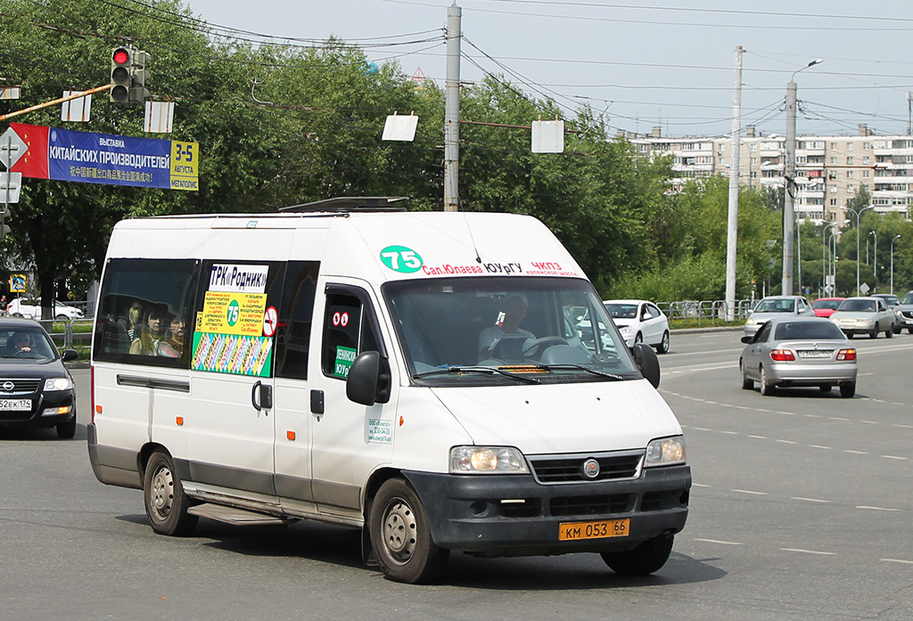 Челябинская область, FIAT Ducato 244 CSMMC-RLL, -RTL № КМ 053 66