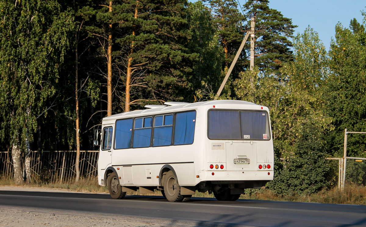 Новосибирская область, ПАЗ-32054 № Е 431 МА 154