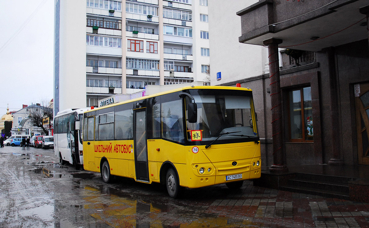 Волынская область, Богдан А22412 № AC 7435 BO