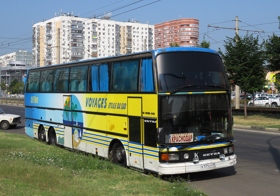 Краснодарский край, Setra S216HDS № Х 171 СР 93