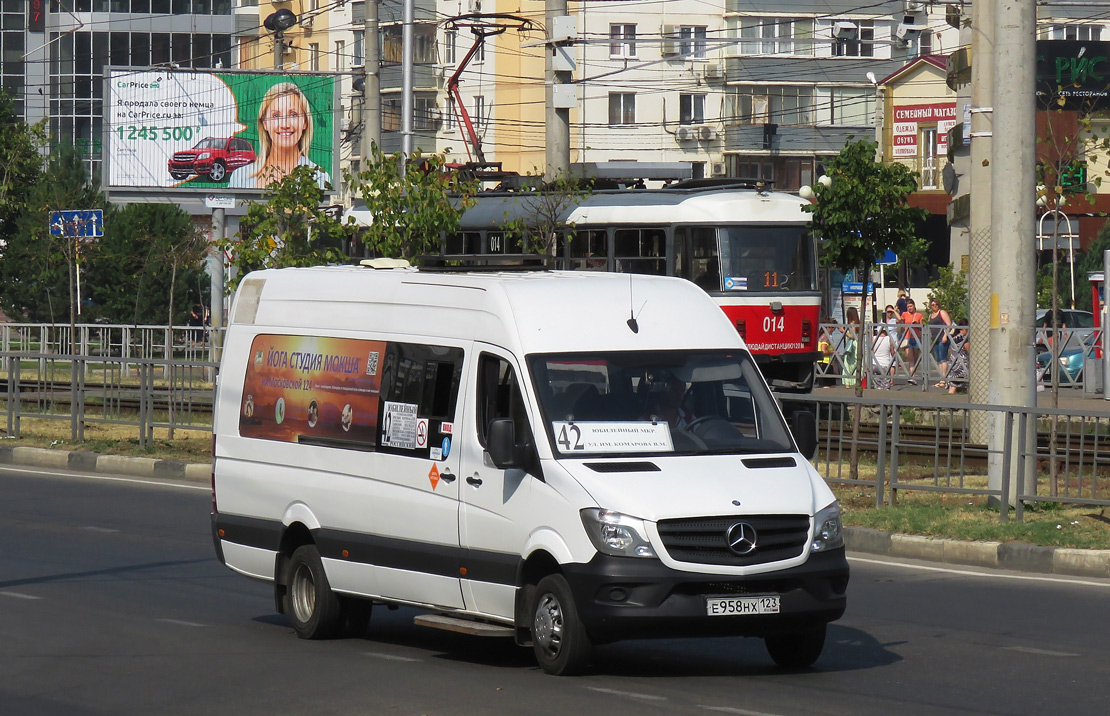 Краснодарский край, Луидор-22360C (MB Sprinter) № Е 958 НХ 123