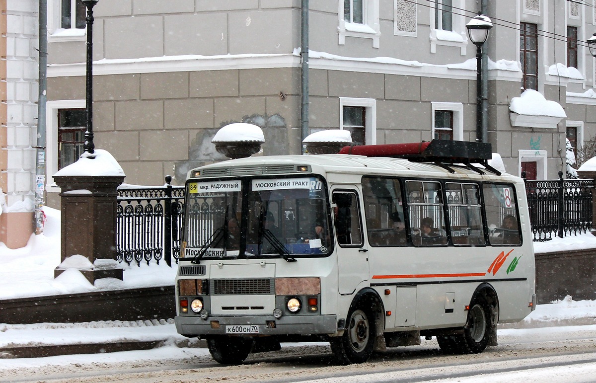 Томская область, ПАЗ-32054 № К 600 ОН 70