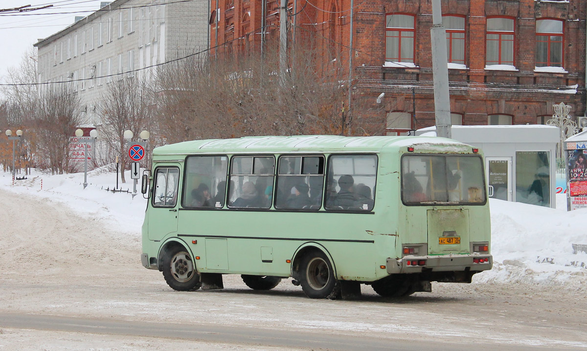 Томская область, ПАЗ-32054 № АС 487 70