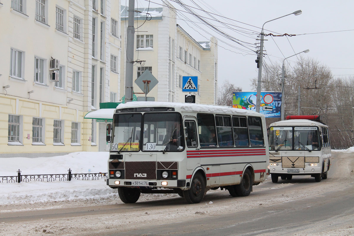 Томская область, ПАЗ-32054 № К 501 НС 70