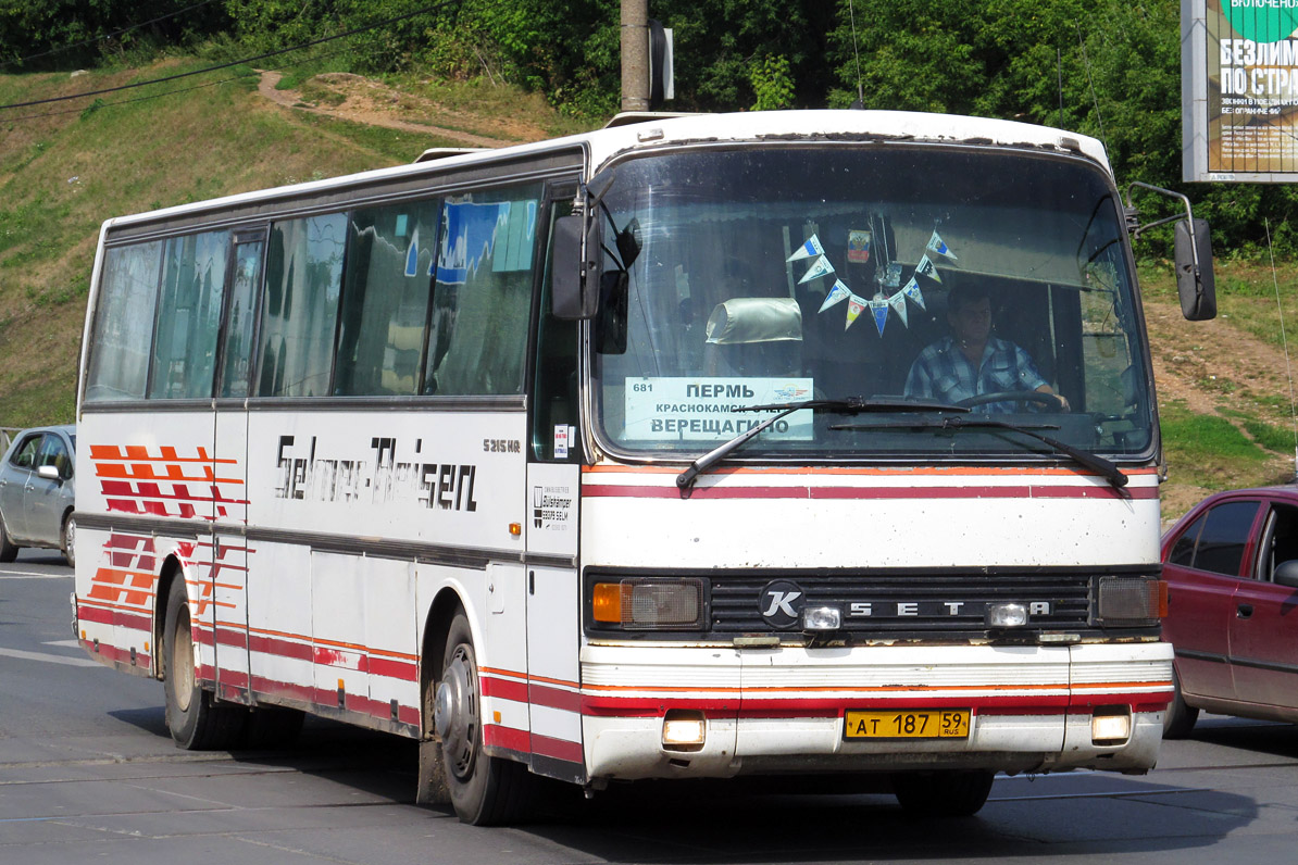 Пермский край, Setra S215HR-GT № АТ 187 59 — Фото — Автобусный транспорт