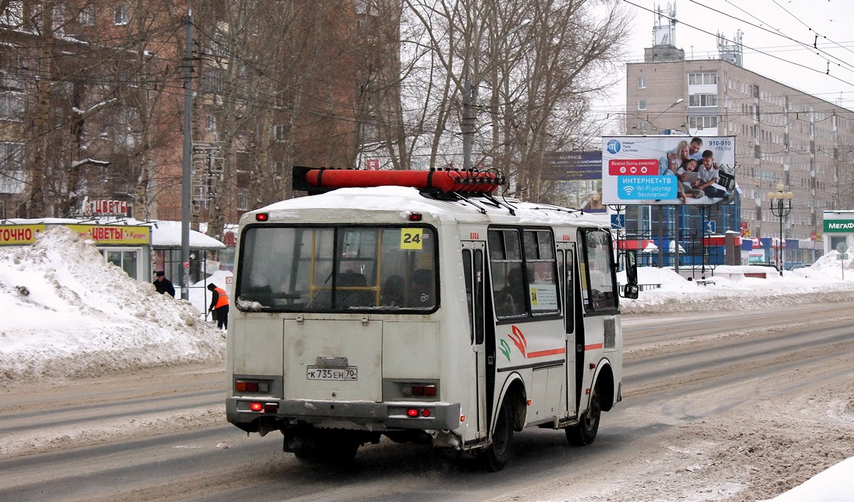 Томская область, ПАЗ-32054 № К 735 ЕН 70