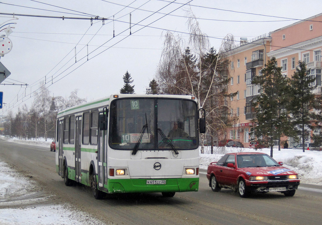 Алтайский край, ЛиАЗ-5256.36 № К 651 СС 22