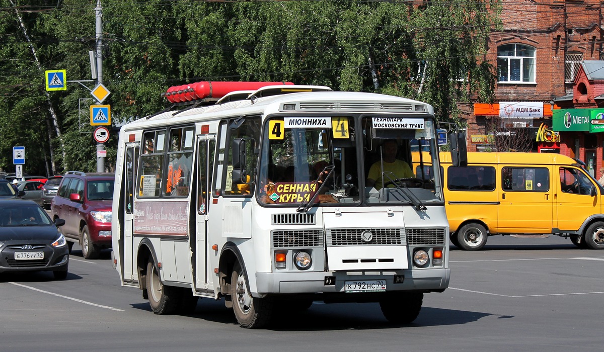 Томская область, ПАЗ-32054 № К 792 НС 70