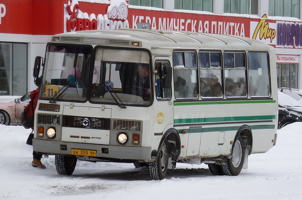 Свердловская область, ПАЗ-32053-07 № ЕК 359 66