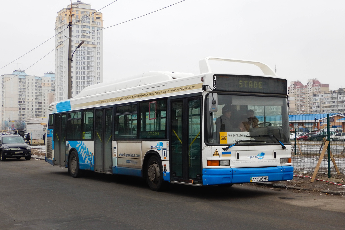 Kyiv region, Heuliez GX217 GNV № AA 9805 MC