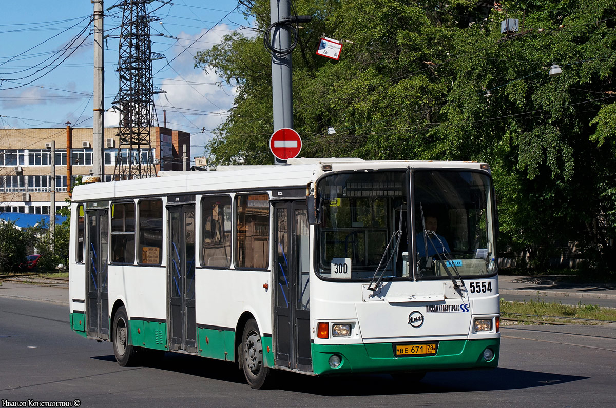 Санкт-Петербург, ЛиАЗ-5256.25 № 5554