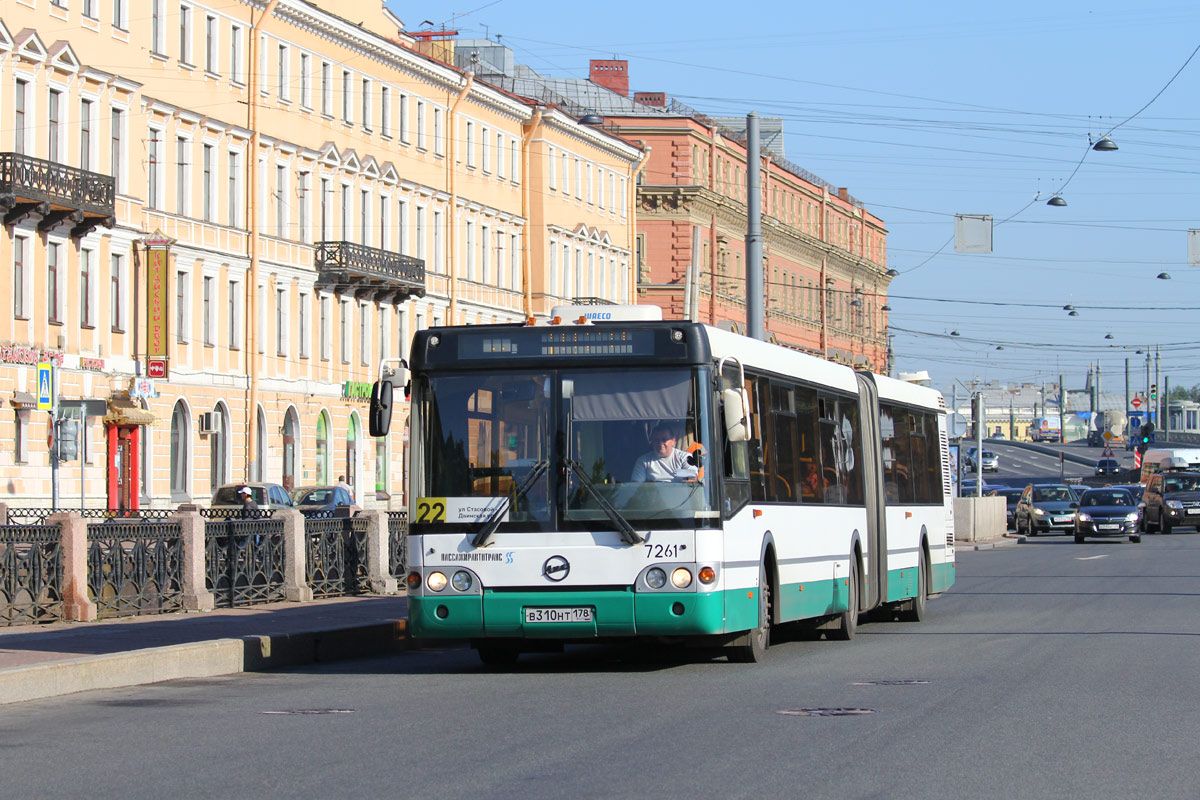 Санкт-Петербург, ЛиАЗ-6213.20 № 7261