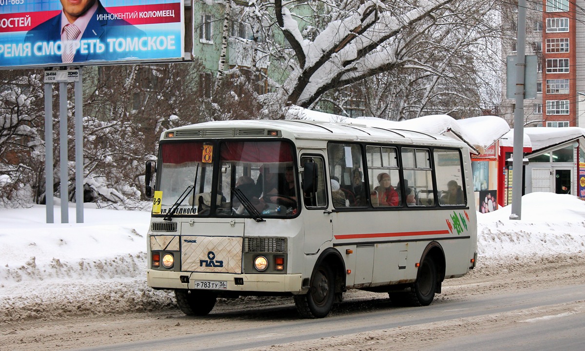 Томская область, ПАЗ-32054 № Р 783 ТУ 36