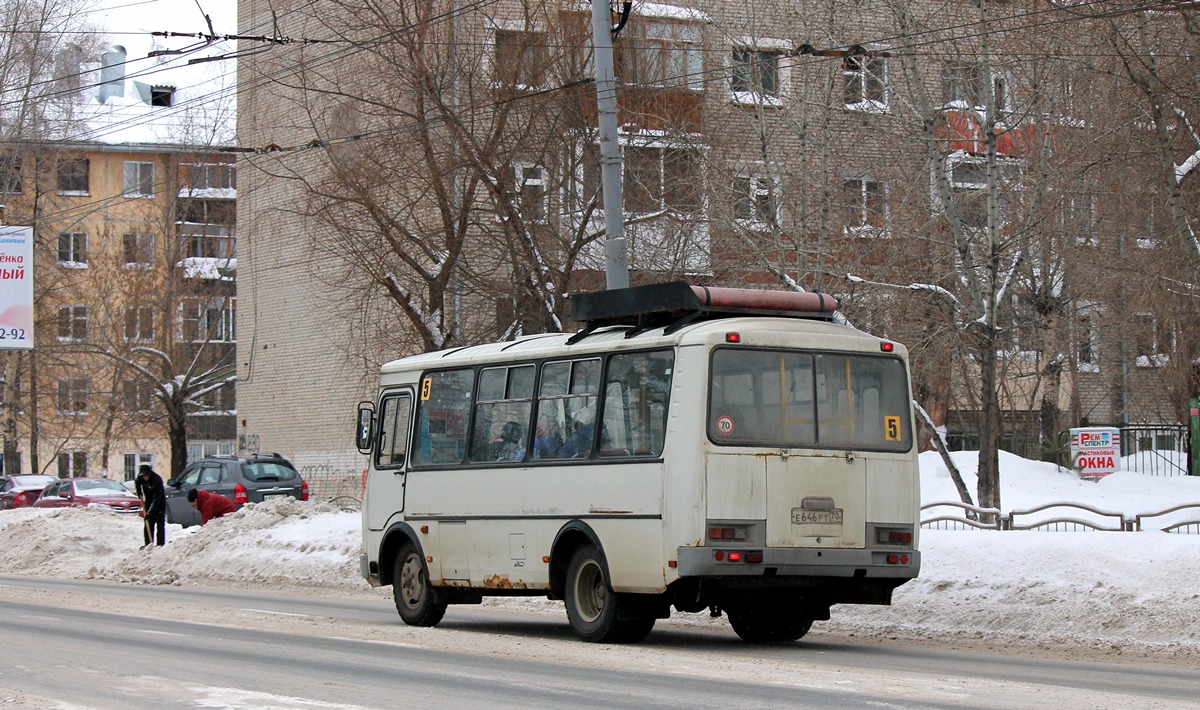 Томская область, ПАЗ-32054 № Е 646 РТ 70