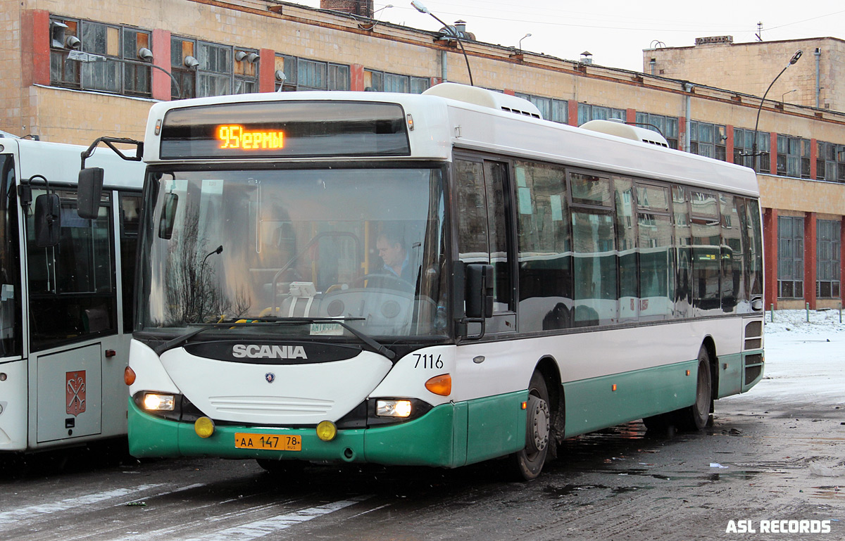 Санкт-Петербург, Scania OmniLink I (Скания-Питер) № 7116