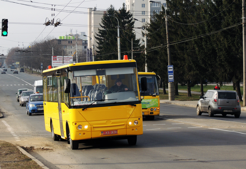 Волынская область, Богдан А22412 № Т1 КВ 0838