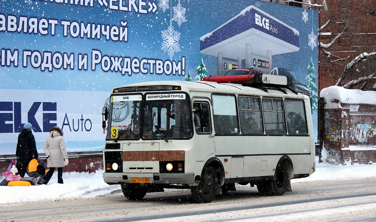 Томская область, ПАЗ-32054 № ВС 774 70