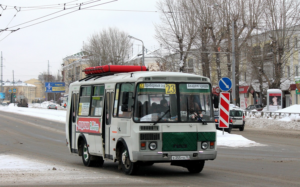 Томская область, ПАЗ-32054 № Е 355 УА 70