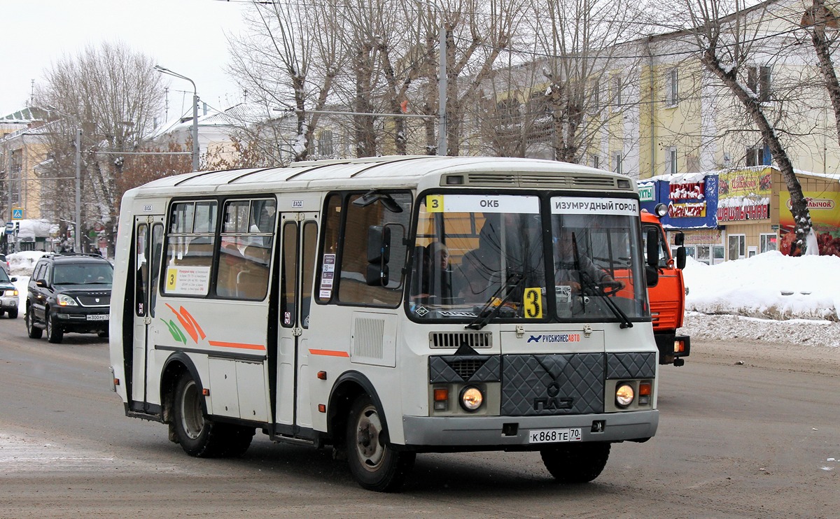 Томская область, ПАЗ-32054 № К 868 ТЕ 70